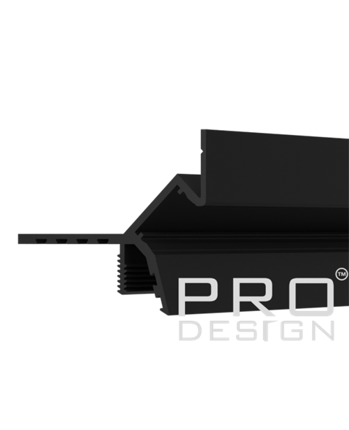 Теневой потолочный профиль Pro Design Gipps 594 Черный - фото 9165