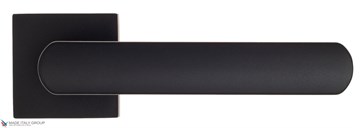 Дверная ручка на квадратном основании Fratelli Cattini "NEVADA" 8-NM матовый черный