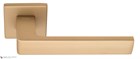 Дверная ручка на квадратном основании Fratelli Cattini "BOOM" 8FS-KD золото крайола - фото 8632