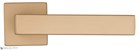 Дверная ручка на квадратном основании Fratelli Cattini "BOOM" 8FS-KD золото крайола - фото 8635