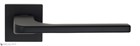 Дверная ручка на квадратном основании Fratelli Cattini "BOSTON" 8-NM матовый черный - фото 8657