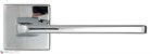 Дверная ручка на квадратном основании Fratelli Cattini "BOSTON" 8FS-CR полированный хром - фото 8663