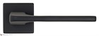 Дверная ручка на квадратном основании Fratelli Cattini "BOSTON" 8FS-NM матовый черный - фото 8669