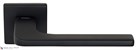 Дверная ручка на квадратном основании Fratelli Cattini "BOSTON" 8FS-NM матовый черный - фото 8670