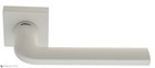 Дверная ручка на квадратном основании Fratelli Cattini "LINEA" 8-BI белый - фото 8689