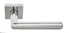 Дверная ручка на квадратном основании Fratelli Cattini "NEVADA" 8-CR полированный хром - фото 8727