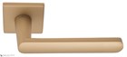 Дверная ручка на квадратном основании Fratelli Cattini "NEVADA" 8FS-KD золото крайола - фото 8745