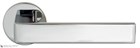 Дверная ручка на круглом основании Fratelli Cattini "BOOM" 7FS-CR полированный хром - фото 8783