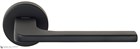 Дверная ручка на круглом основании Fratelli Cattini "BOSTON" 7-NM матовый черный - фото 8803