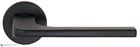 Дверная ручка на круглом основании Fratelli Cattini "BOSTON" 7FS-NM матовый черный - фото 8816