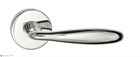 Дверная ручка на круглом основании Fratelli Cattini "DROP" 7-CR полированный хром - фото 8827