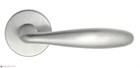 Дверная ручка на круглом основании Fratelli Cattini "DROP" 7-CS матовый хром - фото 8831