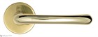 Дверная ручка на круглом основании Fratelli Cattini "ISEO" 7-OLV полированная латунь - фото 8858