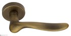 Дверная ручка на круглом основании Fratelli Cattini "MAYA" 7-BY матовая бронза - фото 8884