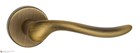 Дверная ручка на круглом основании Fratelli Cattini "MAYA" 7-BY матовая бронза - фото 8886