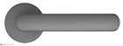 Дверная ручка на круглом основании Fratelli Cattini "NEVADA" 7-GA антрацит серый - фото 8913