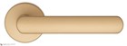 Дверная ручка на круглом основании Fratelli Cattini "NEVADA" 7-KD золото крайола - фото 8916