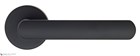 Дверная ручка на круглом основании Fratelli Cattini "NEVADA" 7-NM матовый черный - фото 8919