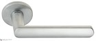 Дверная ручка на круглом основании Fratelli Cattini "NEVADA" 7FS-CS матовый хром - фото 8926