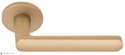 Дверная ручка на круглом основании Fratelli Cattini "NEVADA" 7FS-KD золото крайола - фото 8928