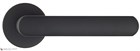Дверная ручка на круглом основании Fratelli Cattini "NEVADA" 7FS-NM матовый черный - фото 8935