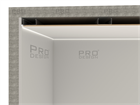 Теневой потолочный профиль Pro Design Gipps 594 Белый - фото 9162