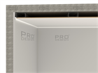 Теневой потолочный профиль Pro Design Gipps 594 Черный - фото 9168
